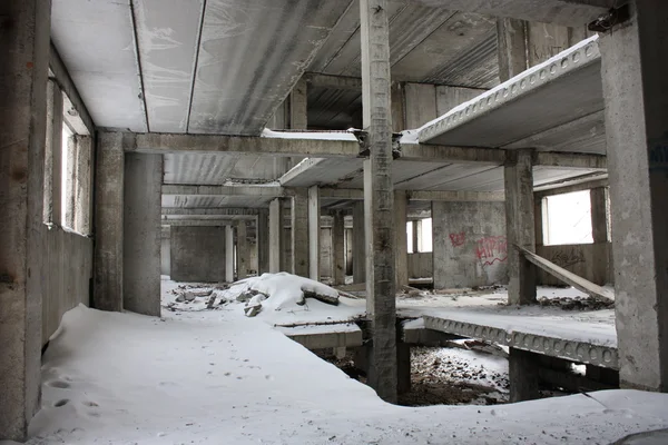 Abandoned construction site — Stock Photo, Image
