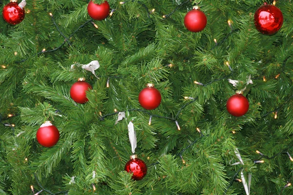 Decoration of christmas tree — Stock Photo, Image