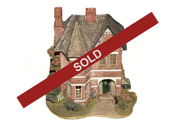 Dům prodán — Stock fotografie