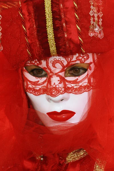 Karneváli maszk Velencében — Stock Fotó