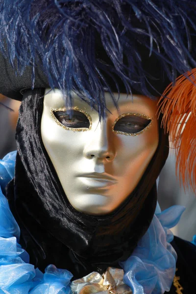Máscara de carnaval en Venecia —  Fotos de Stock