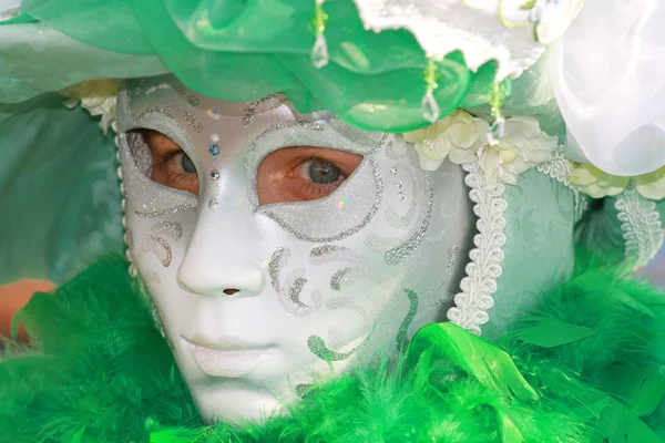 Máscara de carnaval em Veneza — Fotografia de Stock