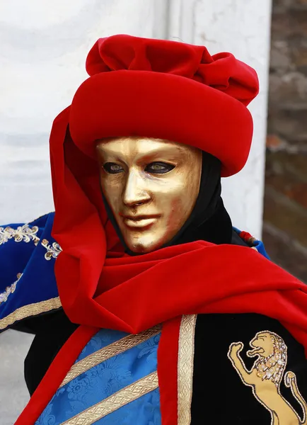 Венеция, карнавальная маска — стоковое фото