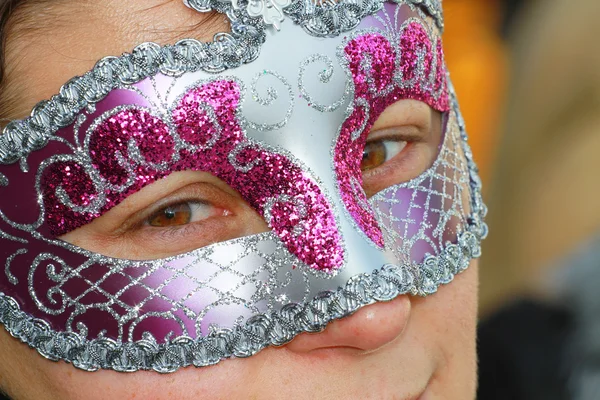 Venedik, karnaval maskesi — Stok fotoğraf