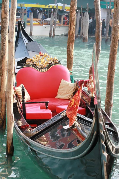 Venezia, gondol – stockfoto