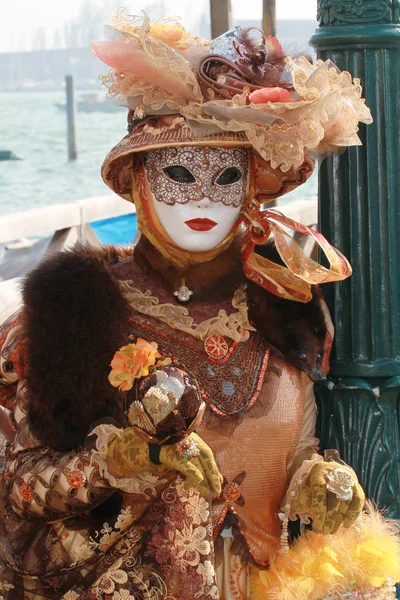 Βενετία, Αποκριάτικη μάσκα — Φωτογραφία Αρχείου