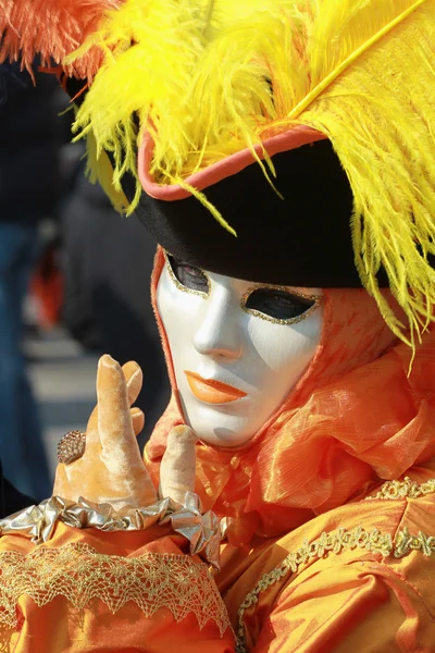 Benátky, karnevalové masky — Stock fotografie