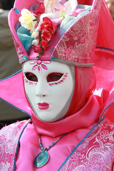 Venetië, carnaval masker — Stockfoto