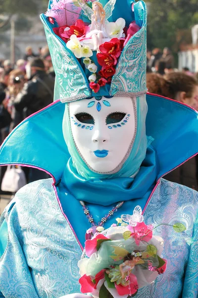 Veneza, máscara de carnaval — Fotografia de Stock