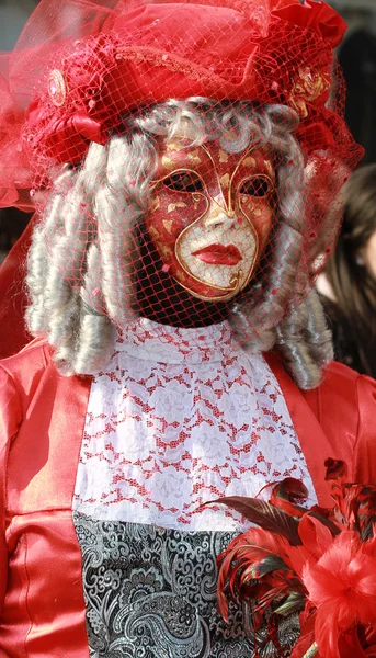 Masque de carnaval, venise — Photo