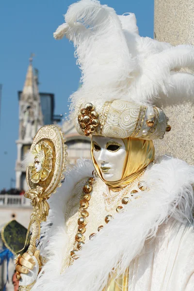 Αποκριάτικη μάσκα, Βενετία — Φωτογραφία Αρχείου