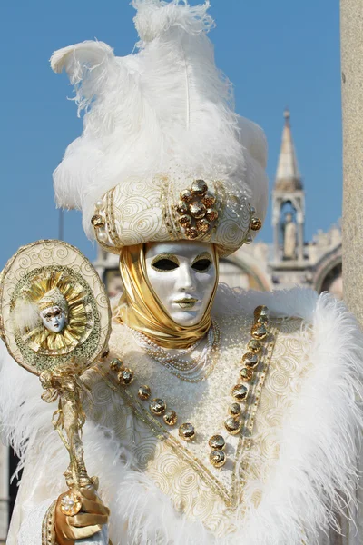 Αποκριάτικη μάσκα, Βενετία — Φωτογραφία Αρχείου
