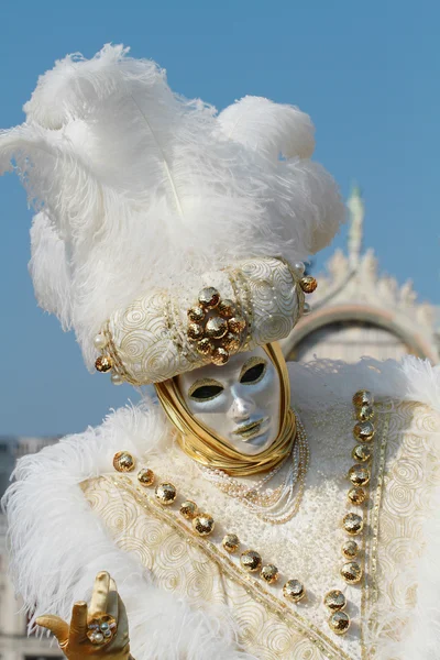 Karneváli maszk, Velence — Stock Fotó