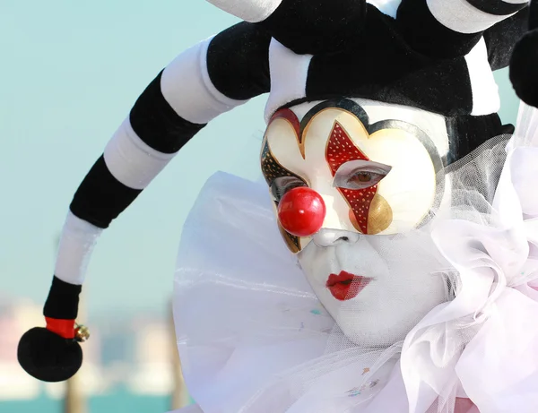 Máscara de carnaval, venice — Fotografia de Stock