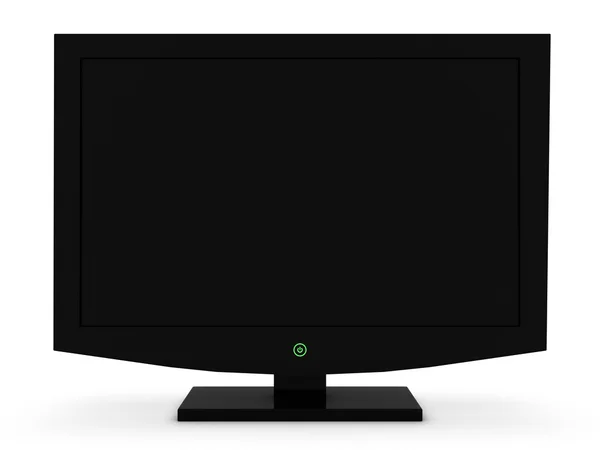 Black TV LCD — Stock Photo, Image