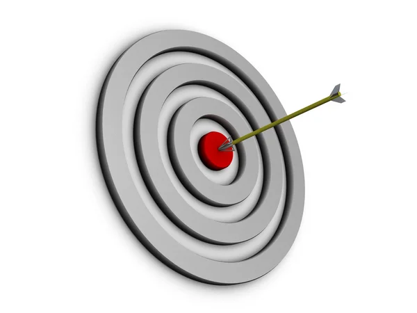 Flecha y objetivo —  Fotos de Stock