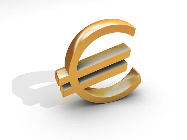 Символ евро Лицензионные Стоковые Фото