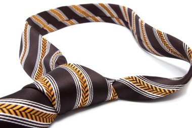 kahverengi Tekstil kravat