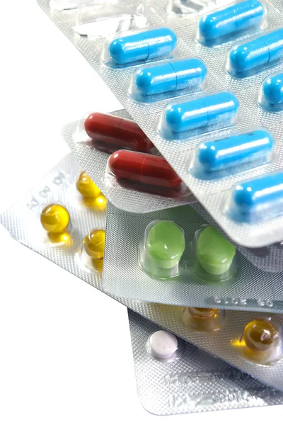 Different pills on white 6 — Stock Photo, Image