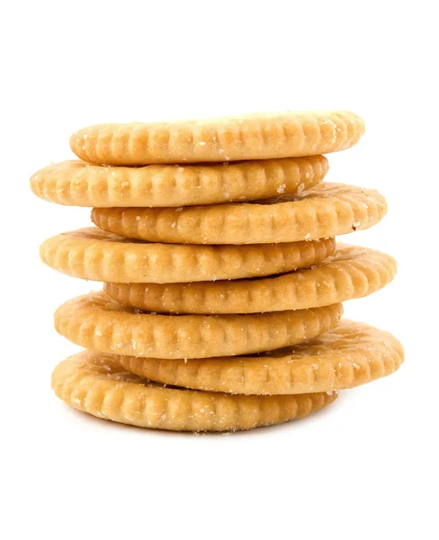 Stack av söt socker cookies — Stockfoto