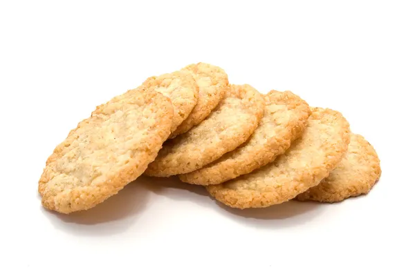 Şekerli kurabiye yığını — Stok fotoğraf