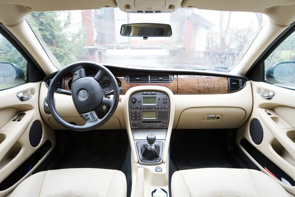 Interior of exclusive car — Stock Photo, Image