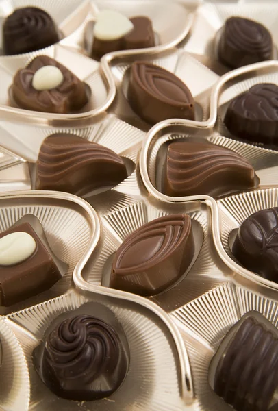 Schokoladenbox — Stockfoto