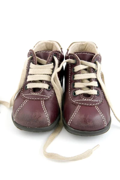 Paar kid's schoenen — Stockfoto
