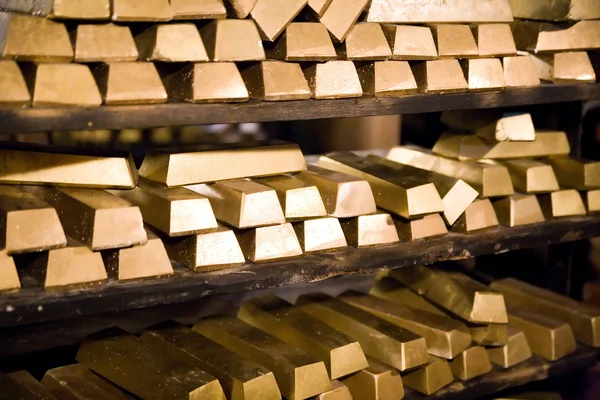 Gouden balken — Stockfoto