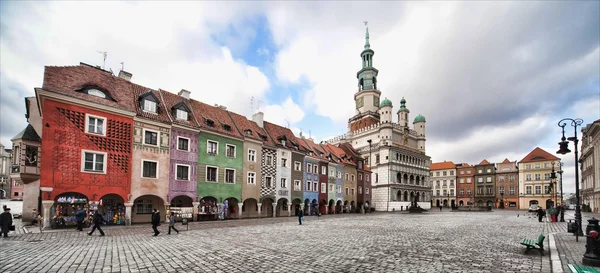 Gamla stadshuset i Poznan — Stockfoto