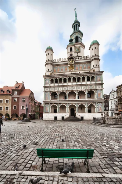Prefeitura velha em poznan — Fotografia de Stock