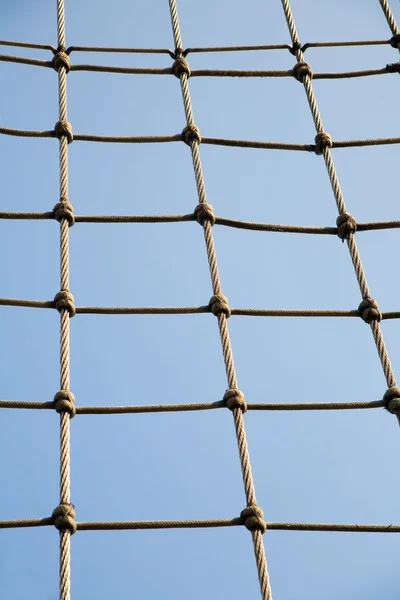 stock image Rigging of big sailing ship