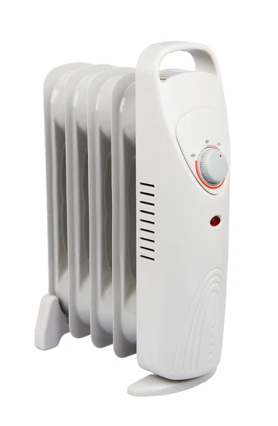 Small electric heater with clipping path — Stock Photo, Image
