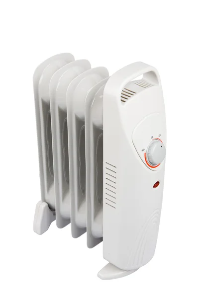 stock image Small electric heater with clipping path