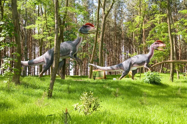 Dilophosaurus wetherilli — Stock Photo, Image