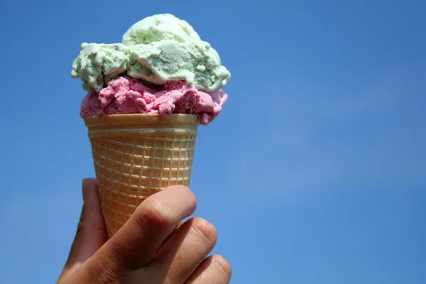 stock image Ice cream in hand