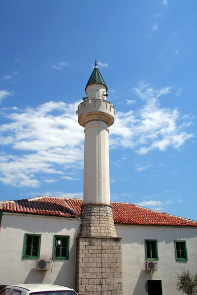 Minaret w ulcinj — Zdjęcie stockowe