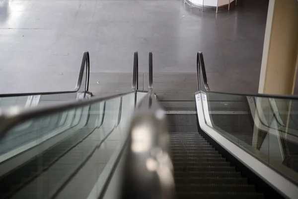 Empty escalators — Stock Photo, Image