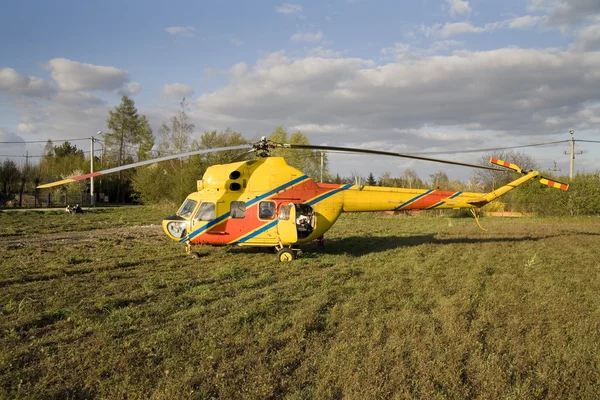 Záchranný vrtulník — Stock fotografie