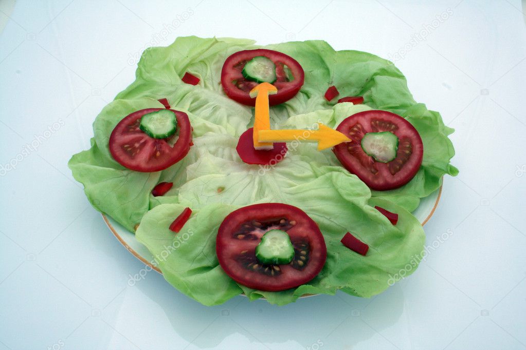 Salad clock