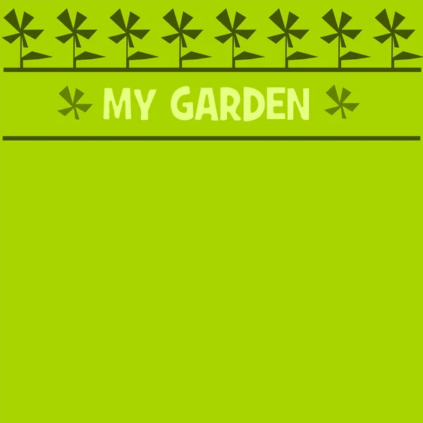 Trädgård — Stockfoto