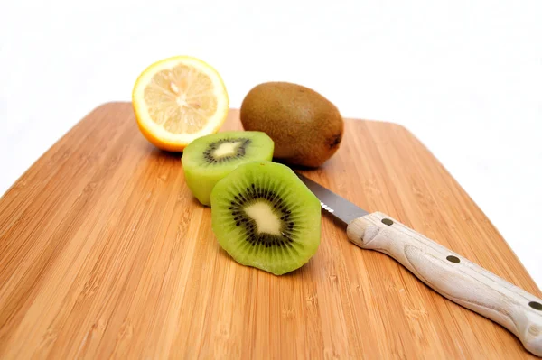 Kiwi And Lemon — Stock Photo, Image