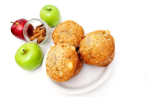 Muffiny na talířek — Stock fotografie