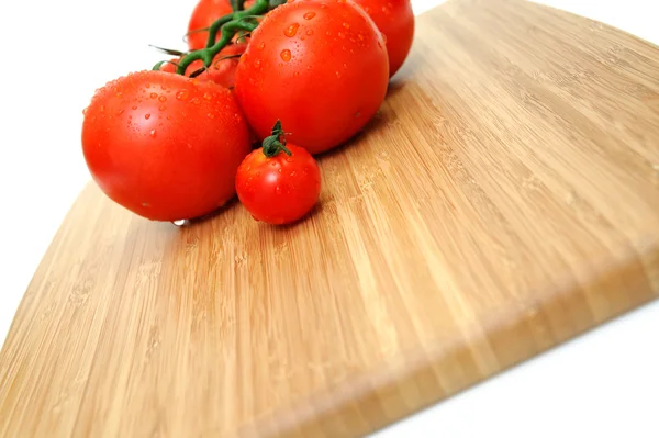 Tomate molhado — Fotografia de Stock