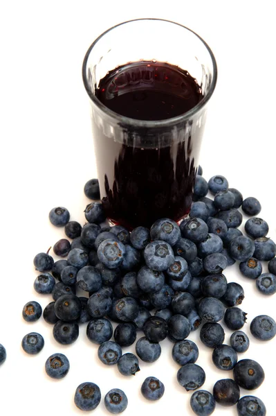 蓝莓汁 — 图库照片