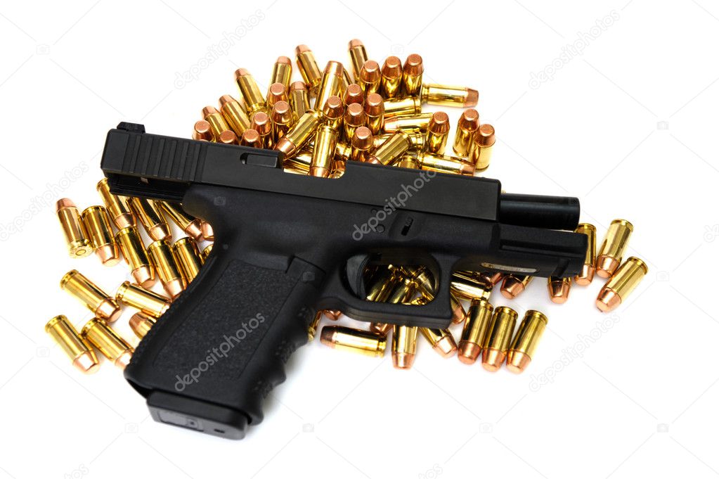 Black Handgun