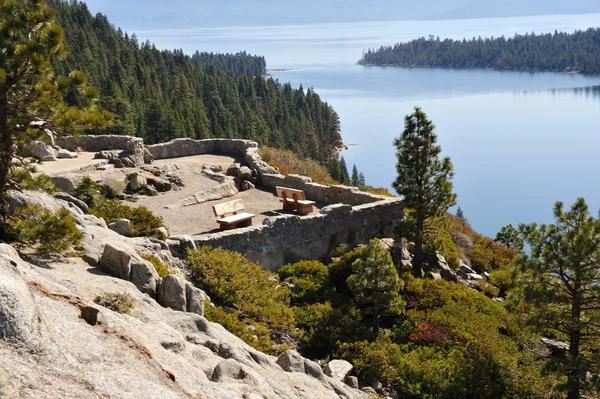 Lake Tahoe Scenic Overlook — Stock Photo, Image