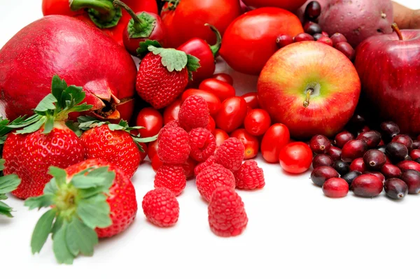 Röd frukt — Stockfoto
