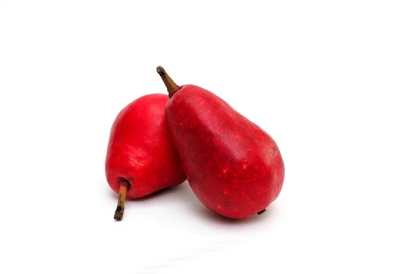 Rød pære – stockfoto