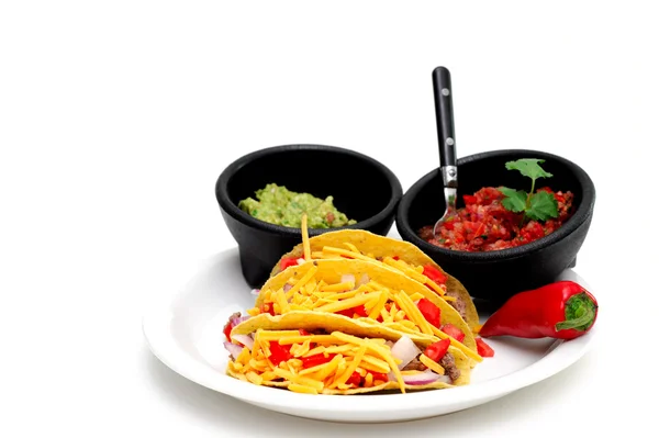 Hartschalen-Taco — Stockfoto